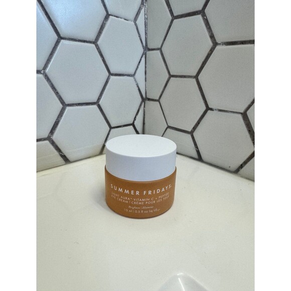 Summer Fridays Light Aura Vitamin C + Peptide Eye Cream - Picture 1 of 4